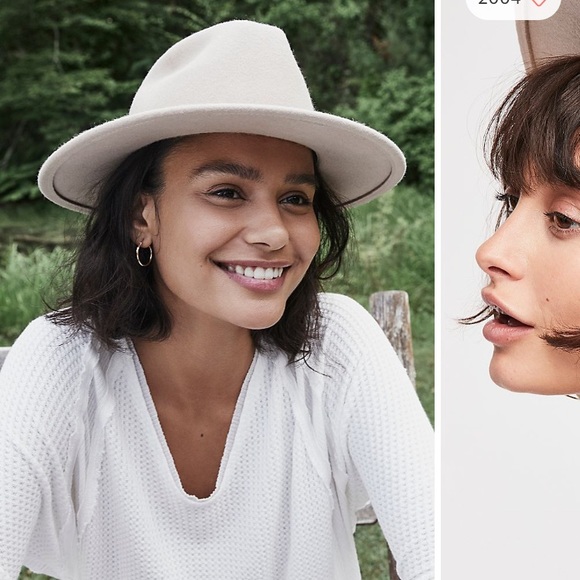 Wythe leather band felt hat Clearance